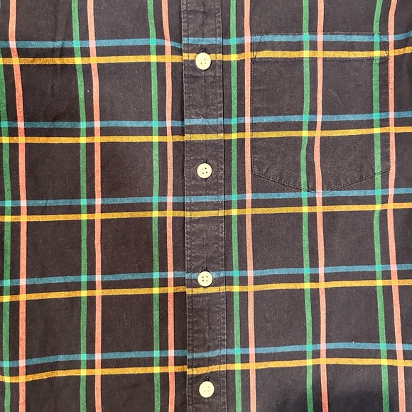 EUC Men’s J. Crew Plaid Button-down XS - Picture 3 of 7